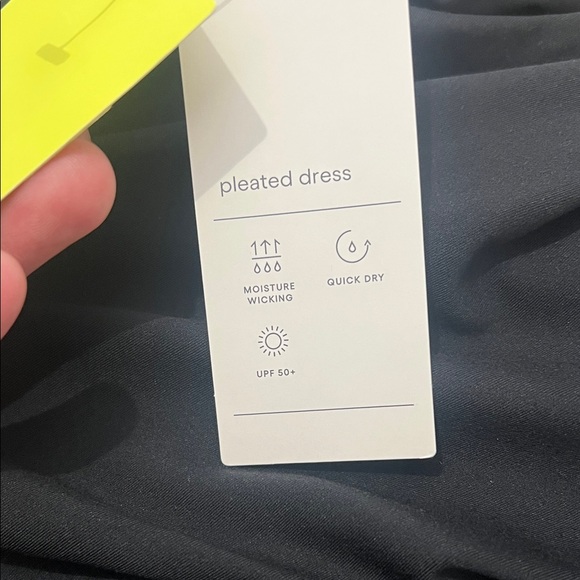 All In Motion Black Pleated Dress - Picture 6 of 8